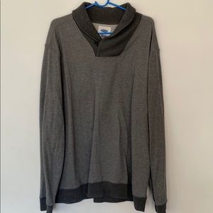 Men’s rolled collar sweater